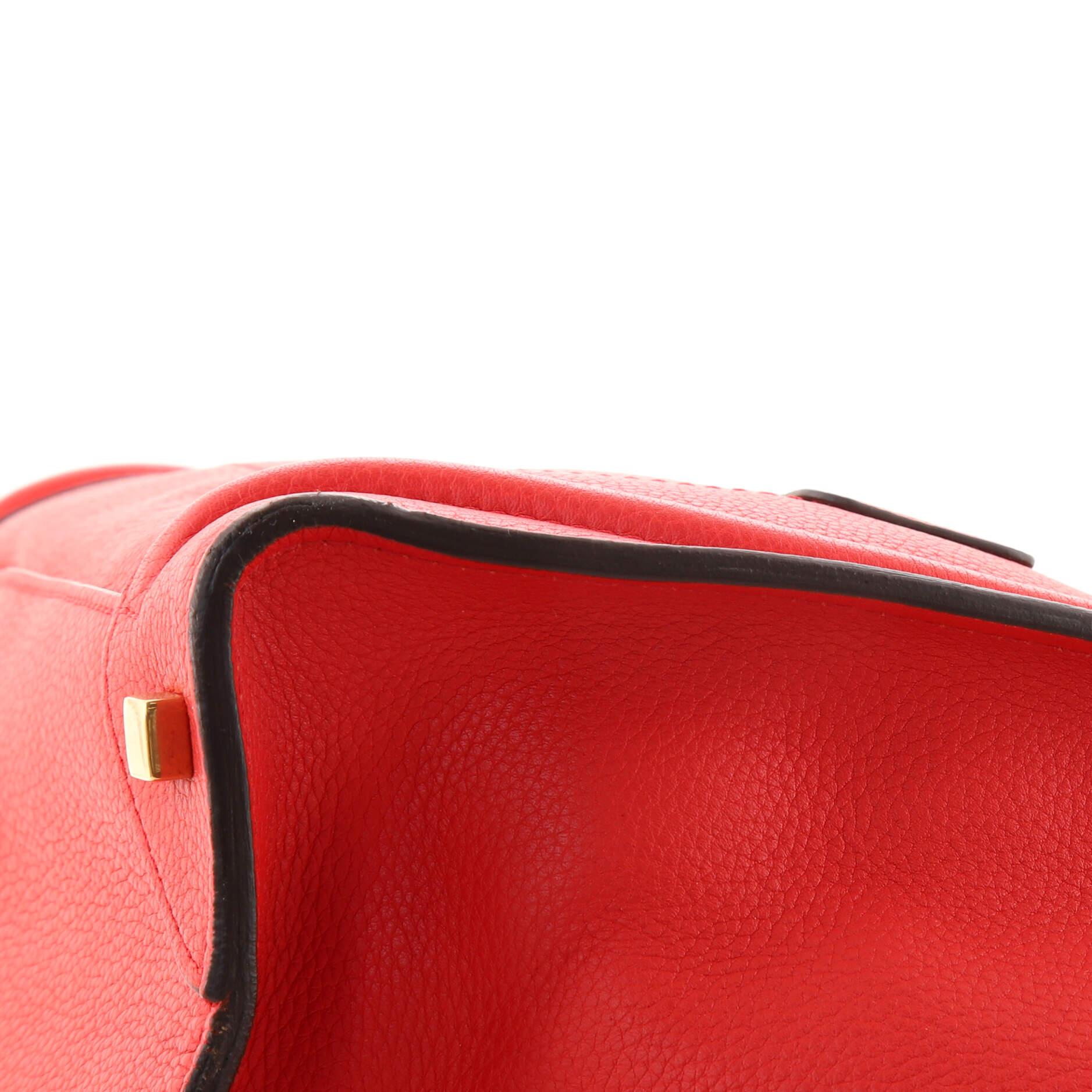 Celine Luggage Bag Grainy Leather Mini 2
