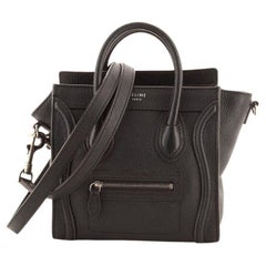 Celine Luggage Bag Grainy Leather Nano