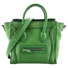 Celine Luggage Bag Grainy Leather Nano