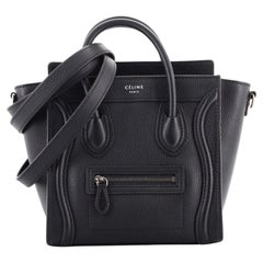 Celine Luggage Bag Grainy Leather Nano
