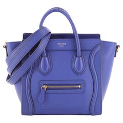 Celine Luggage Bag Grainy Leather Nano