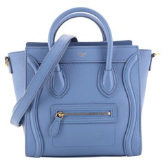 Celine - Sac à bagages en cuir grainé Nano