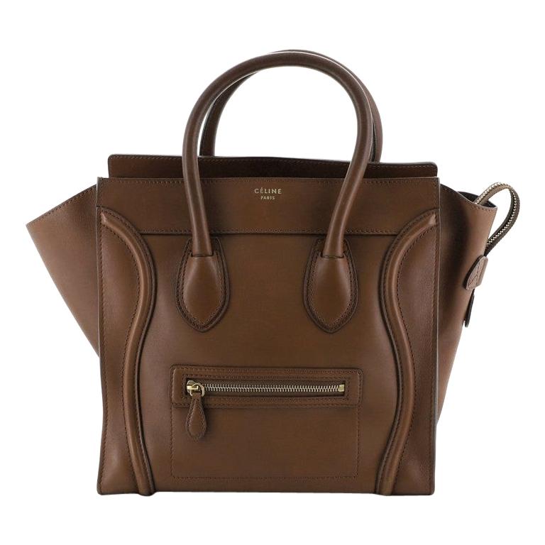 Celine Luggage Bag Smooth Leather Medium