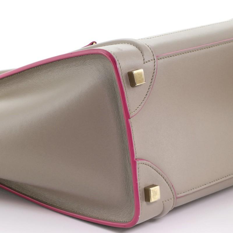Celine Luggage Bag Smooth Leather Micro 3