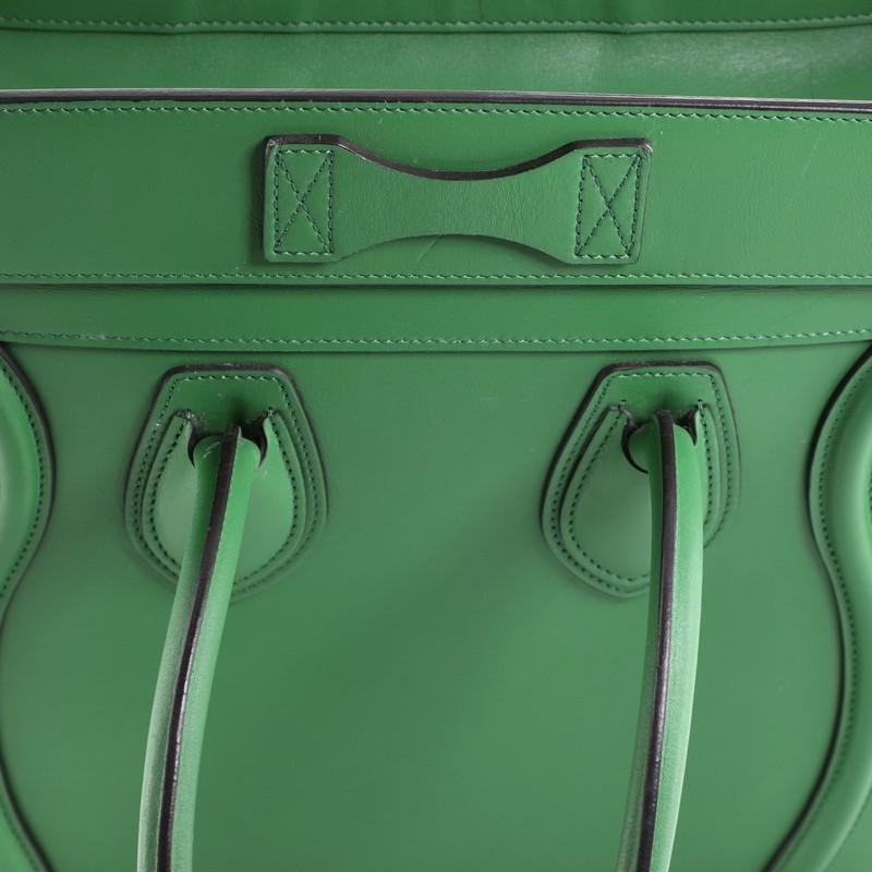 Celine Luggage Bag Smooth Leather Micro 2
