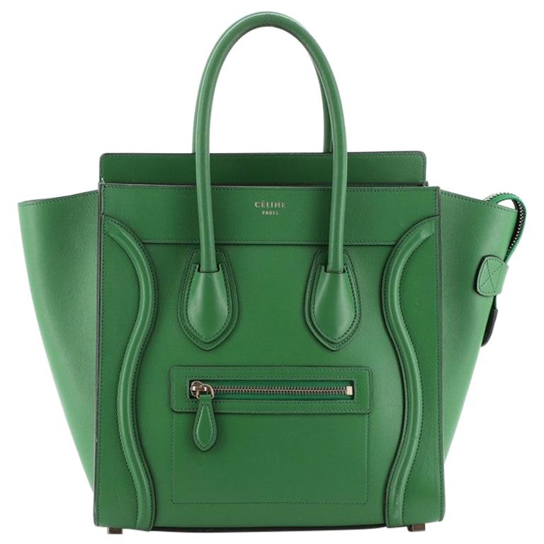 Celine Luggage Bag Smooth Leather Micro at 1stDibs celine bags