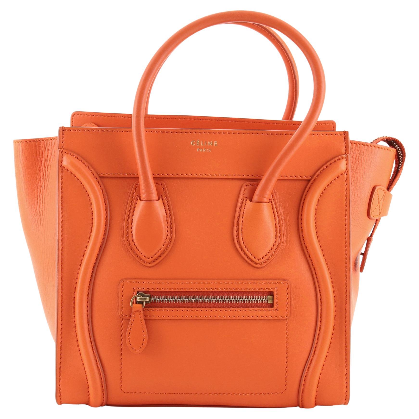 Celine Tricolor Luggage Handbag Pony Hair and Leather Mini at 1stDibs