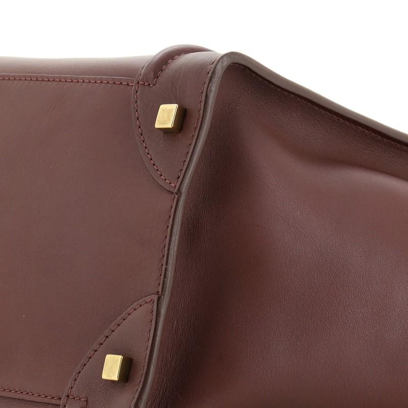  Celine Luggage Bag Smooth Leather Mini 2