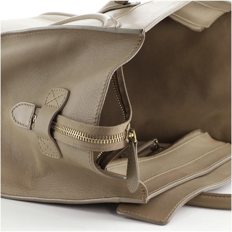 Celine Luggage Bag Smooth Leather Mini 1