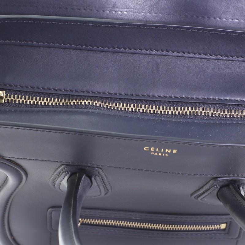 Celine Luggage Bag Smooth Leather Mini 3