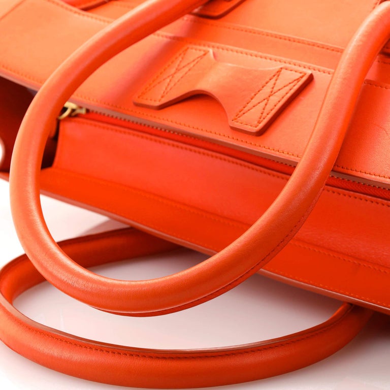 Celine Luggage Bag Smooth Leather Mini at 1stDibs