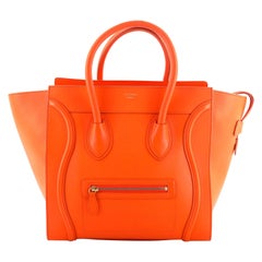 Celine Luggage Bag Smooth Leather Mini