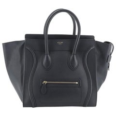 Celine Luggage Bag Smooth Leather Mini