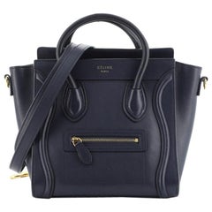 Celine Luggage Bag Smooth Leather Nano