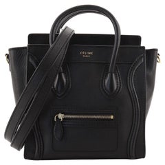 Celine Luggage Bag Smooth Leather Nano