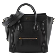 Celine Luggage Bag Smooth Leather Nano