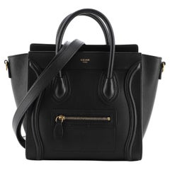 Celine Luggage Bag Smooth Leather Nano