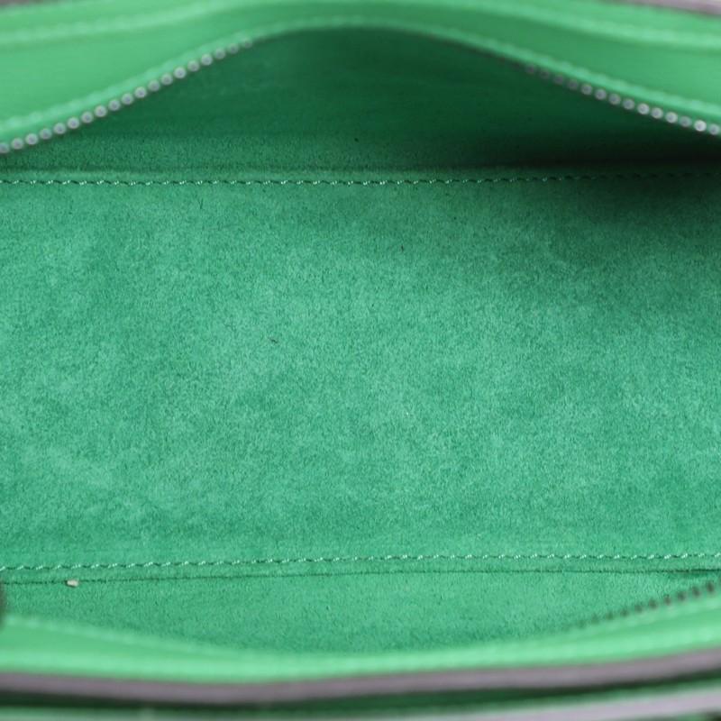 Celine Luggage Handbag Grainy Leather Nano In Good Condition In NY, NY