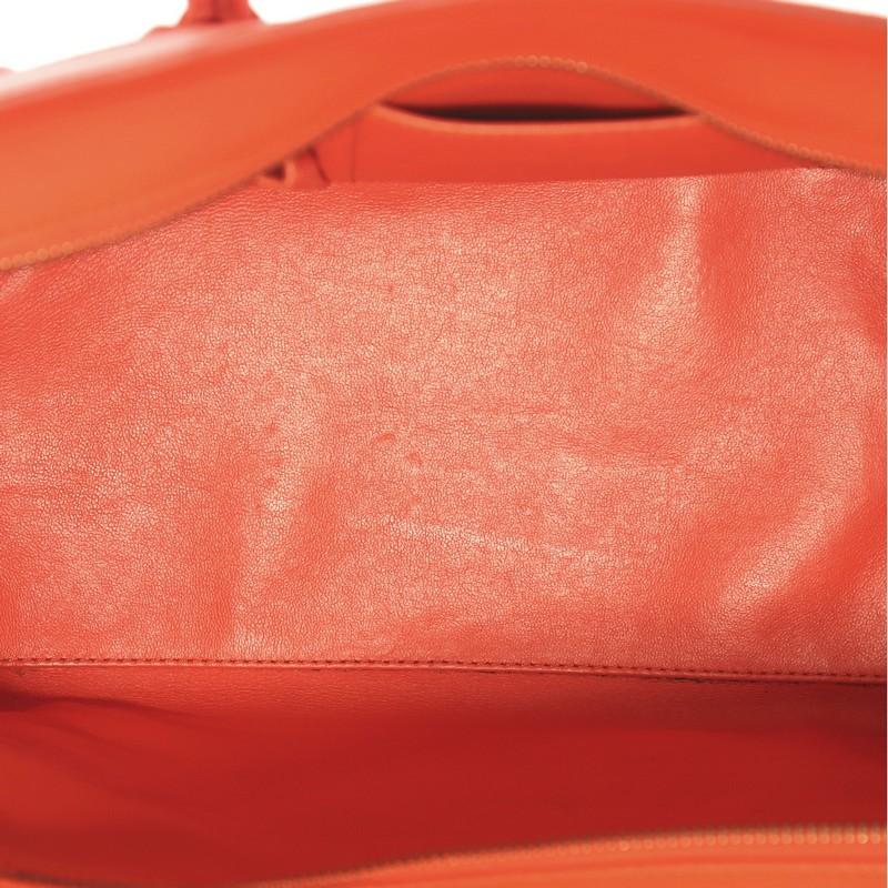 Celine Luggage Handbag Smooth Leather Mini 1