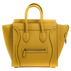 CÉLINE, Luggage in orange leather