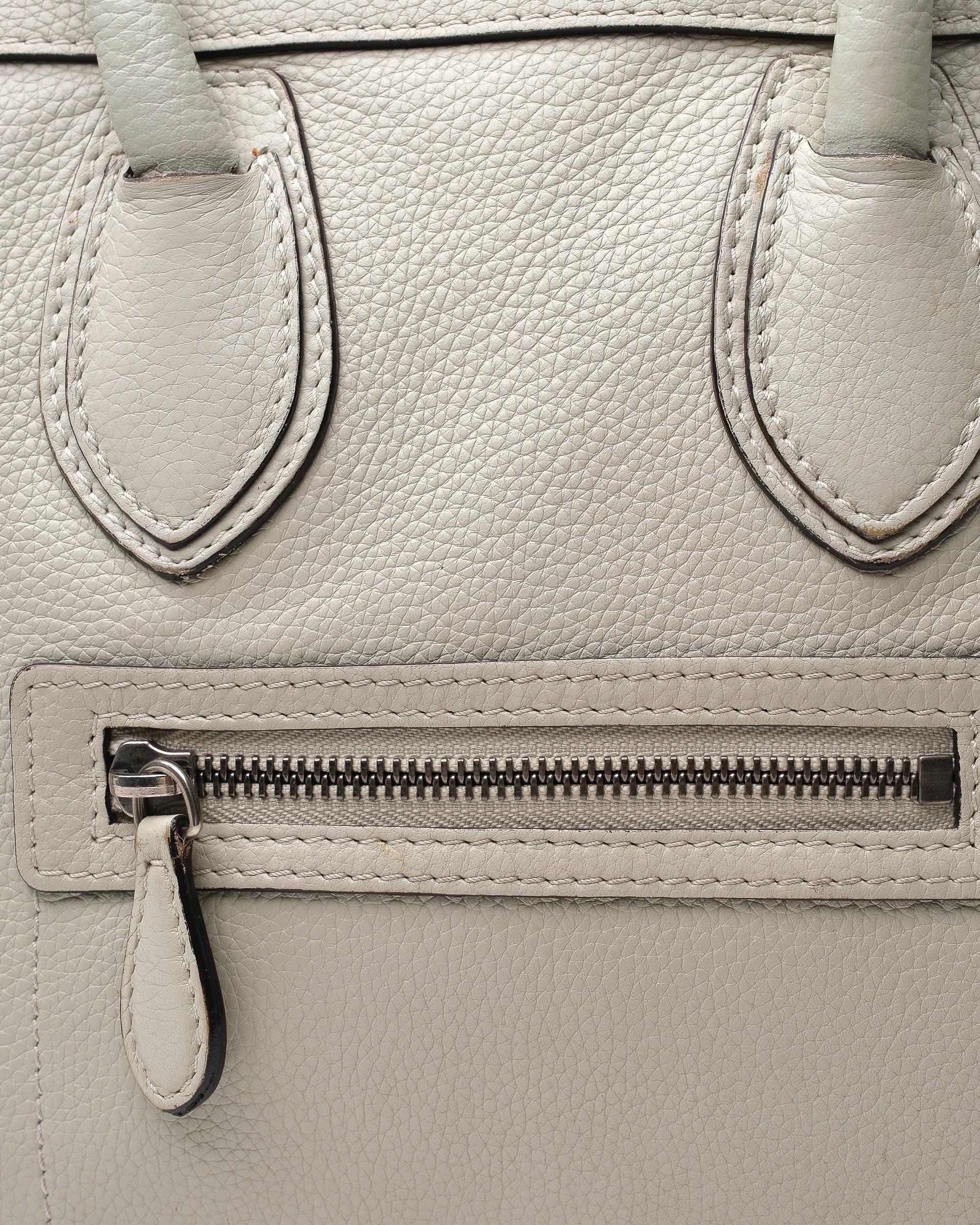 Glamorous - Borsa grigio slavato con tasche e manico superiore