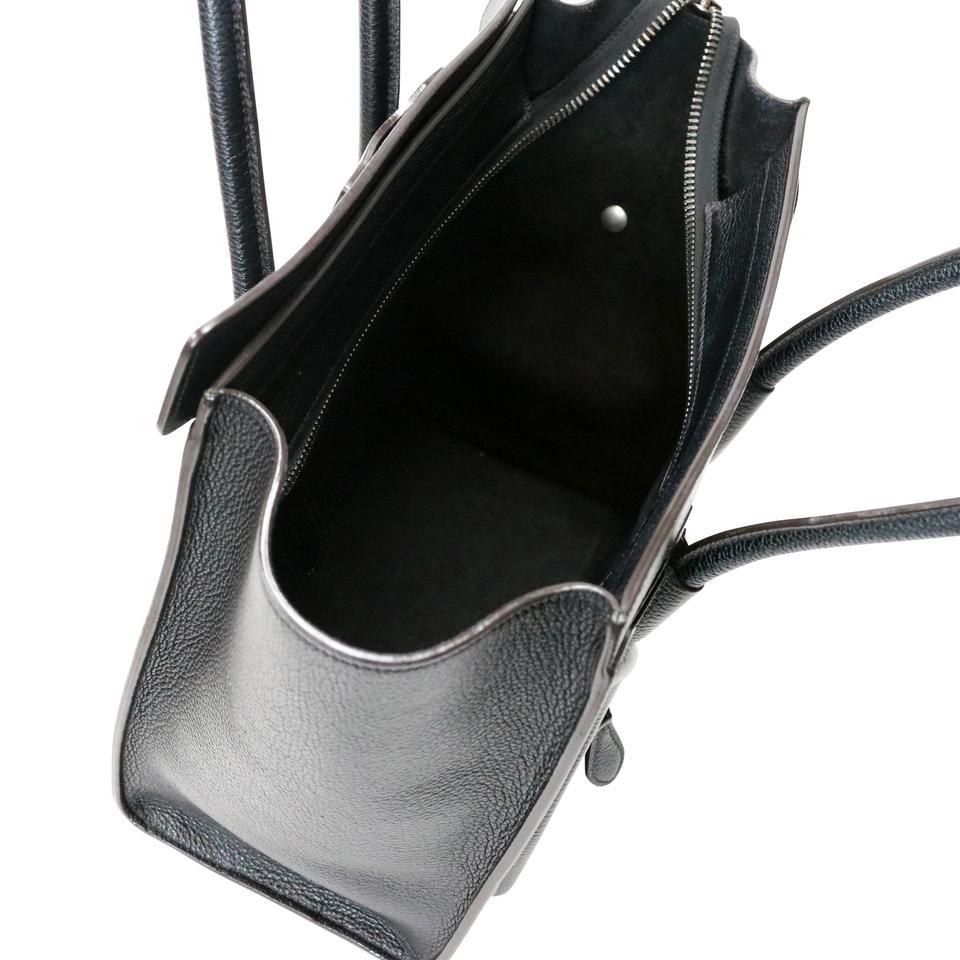 Céline Luggage Micro Shopper Leather Tote Bag CE-B0509P-0001 1