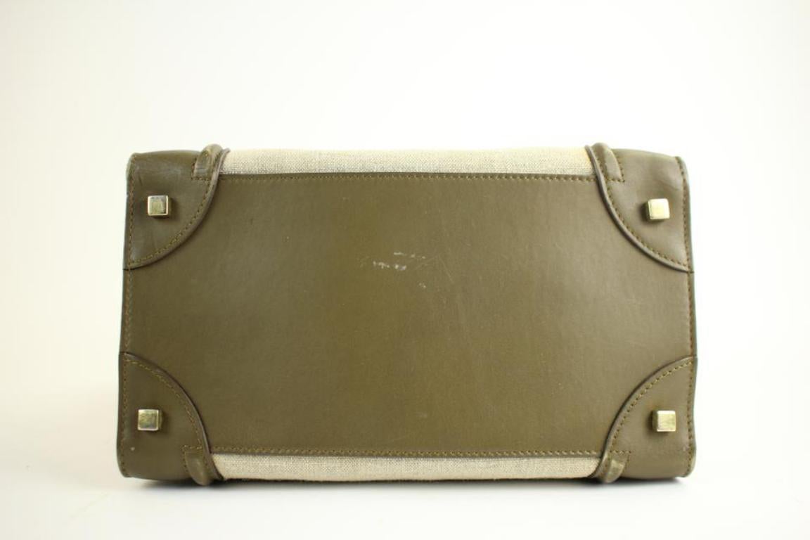 Women's Céline Luggage Olive Mini 13cela2617 Beige Satchel