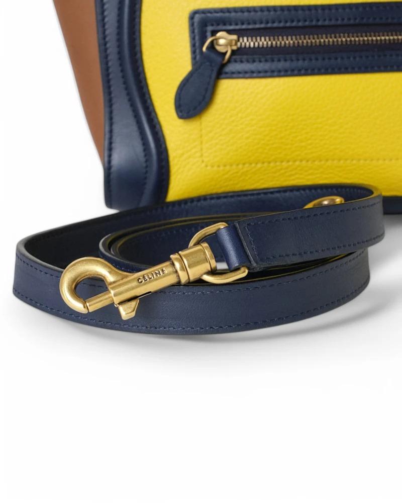 Celine Luggage Small Tricolor 8