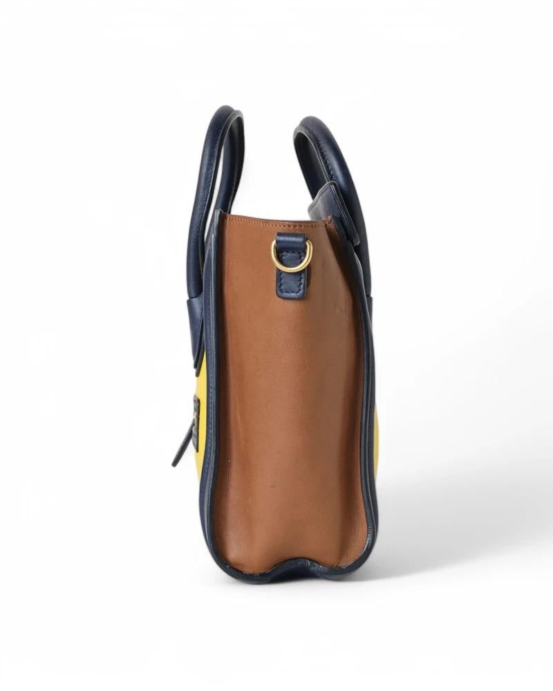 Celine Luggage Small Tricolor 11