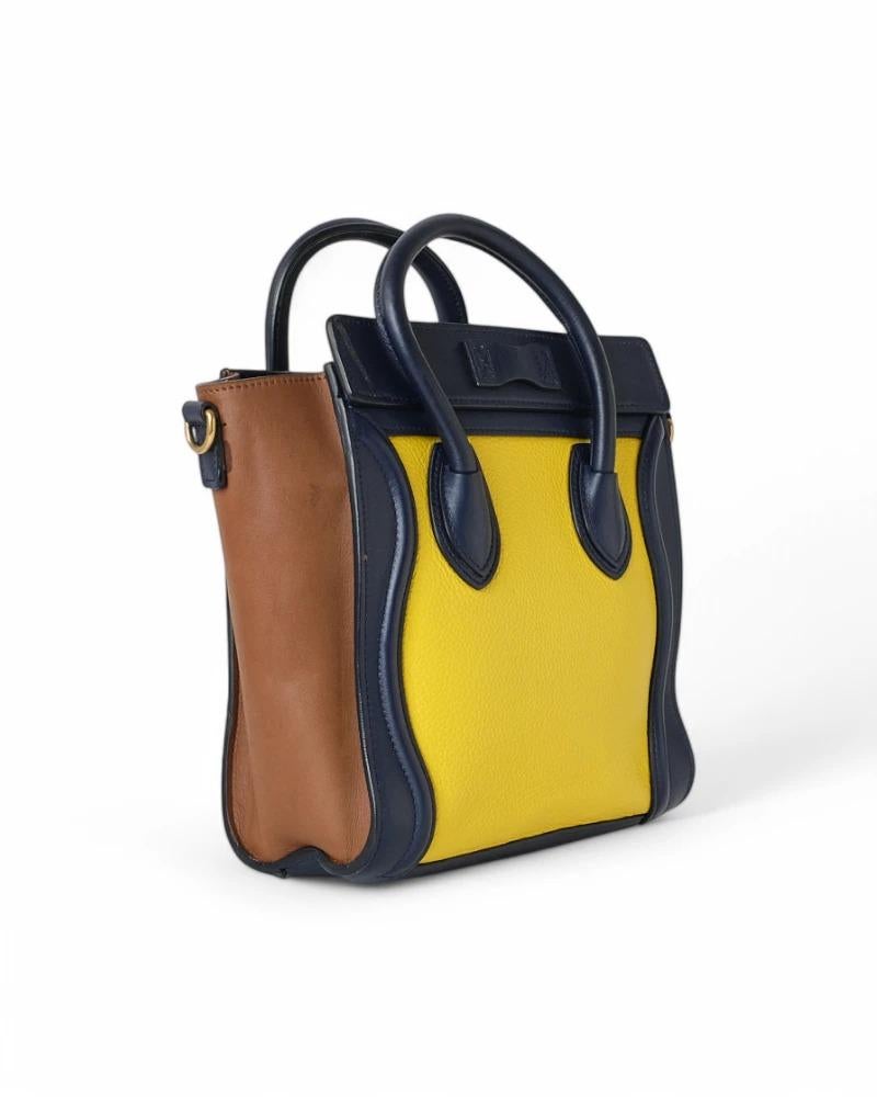 Celine Luggage Small Tricolor 1