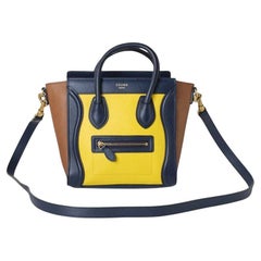 Celine Luggage Small Tricolor
