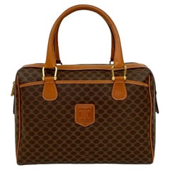Celine Macadam Canvas Boston Handtasche