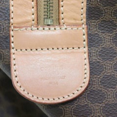 Céline Macadam Duffle Boston  with Lock Key Set 870632 Brown Coated /Travel Bag