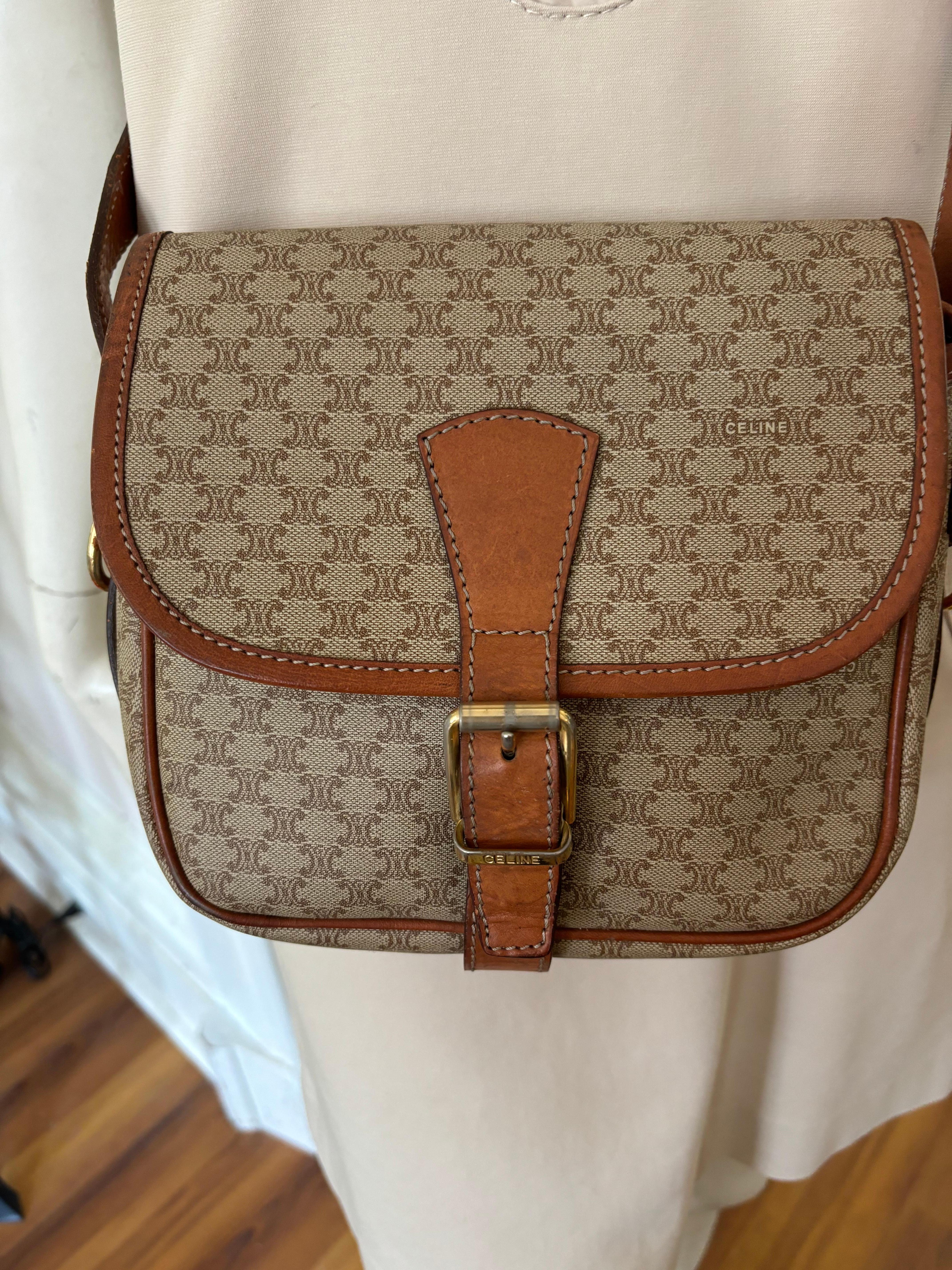 Celine Macadam Triomphe Crossbody 1