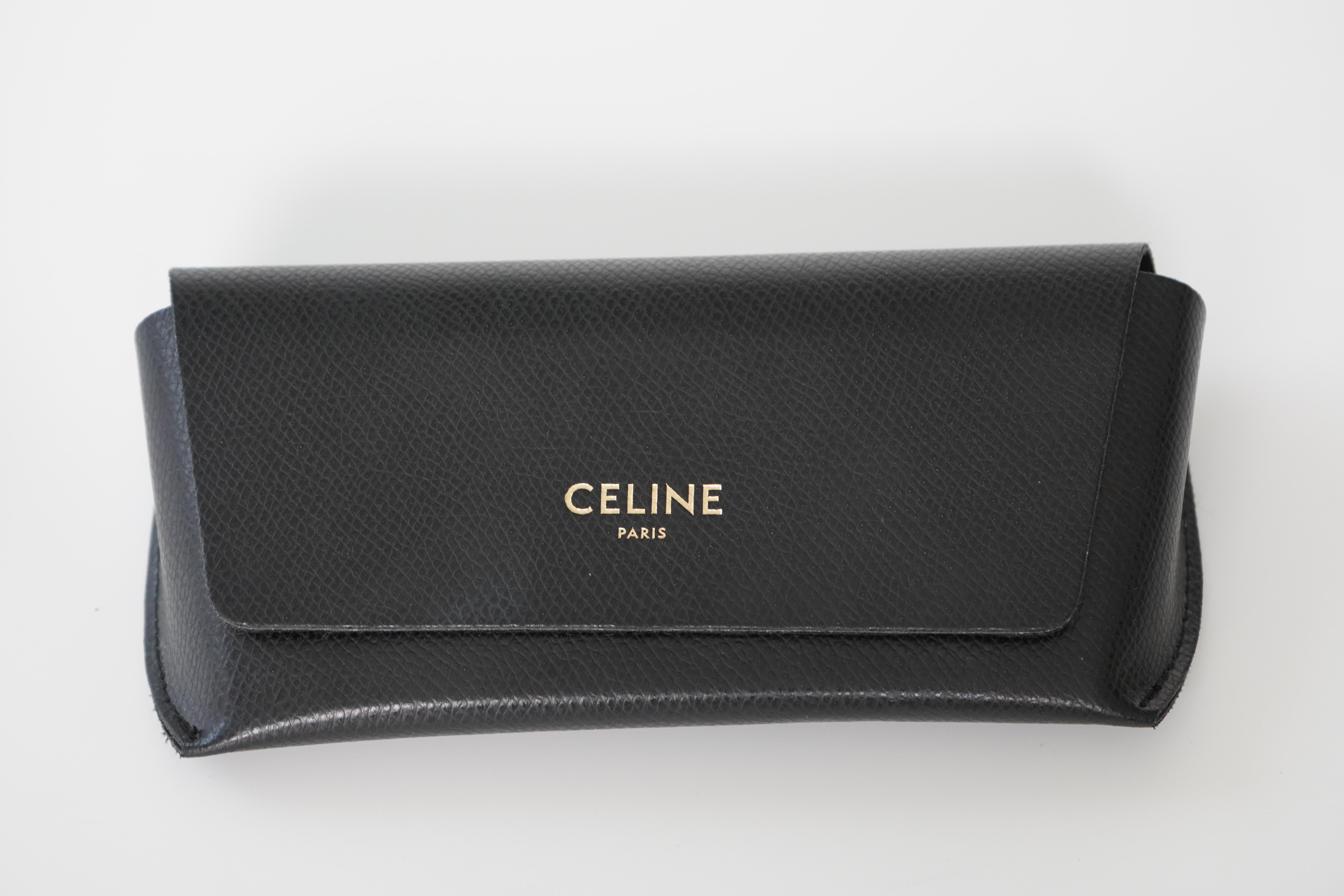 Celine Mauve Rounded Sunglasses 4