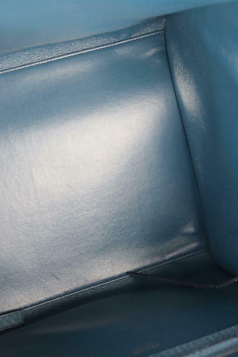 Celine Medium Python Phantom Luggage Tote Bag For Sale at 1stDibs