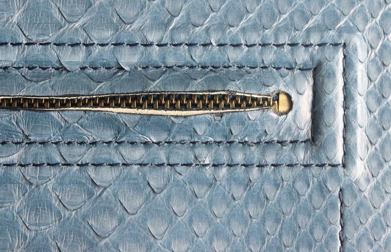 Celine Medium Python Phantom Luggage Tote Bag For Sale at 1stDibs