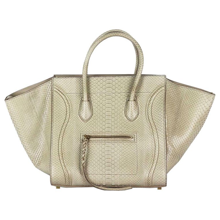 Celine Medium Bicolor Cabas Phantom Tote (SHG-34962) – LuxeDH