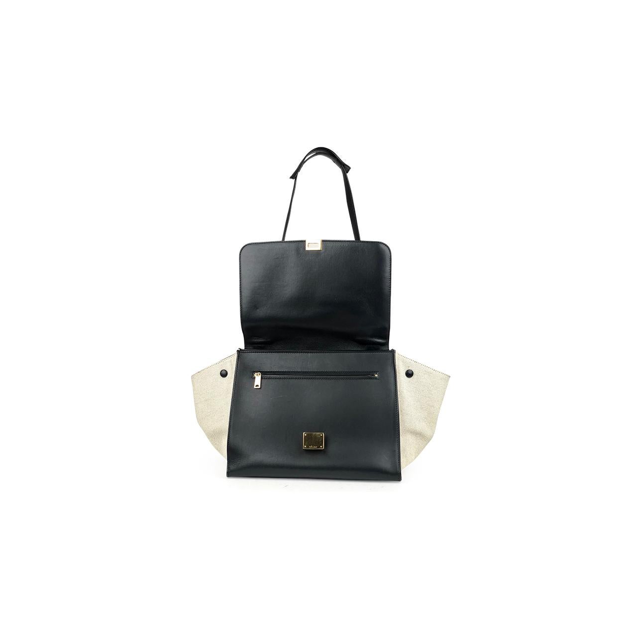 Black Céline Medium Trapeze Bag For Sale