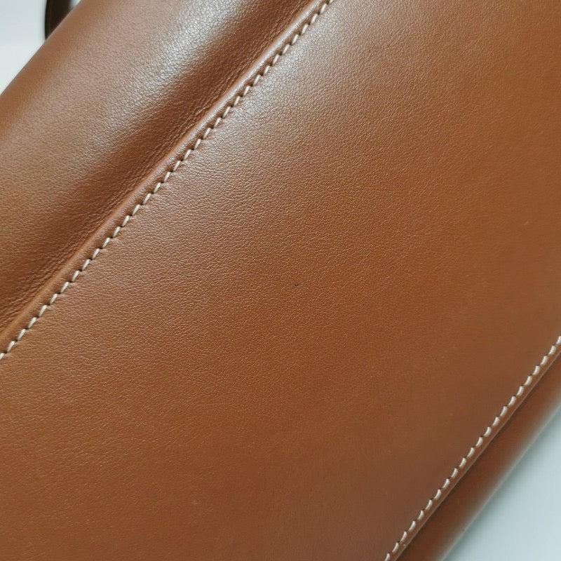 Celine Medoim Soft 16 Bag Caramel Natural Tan Smooth Calfskin Leather For Sale 5