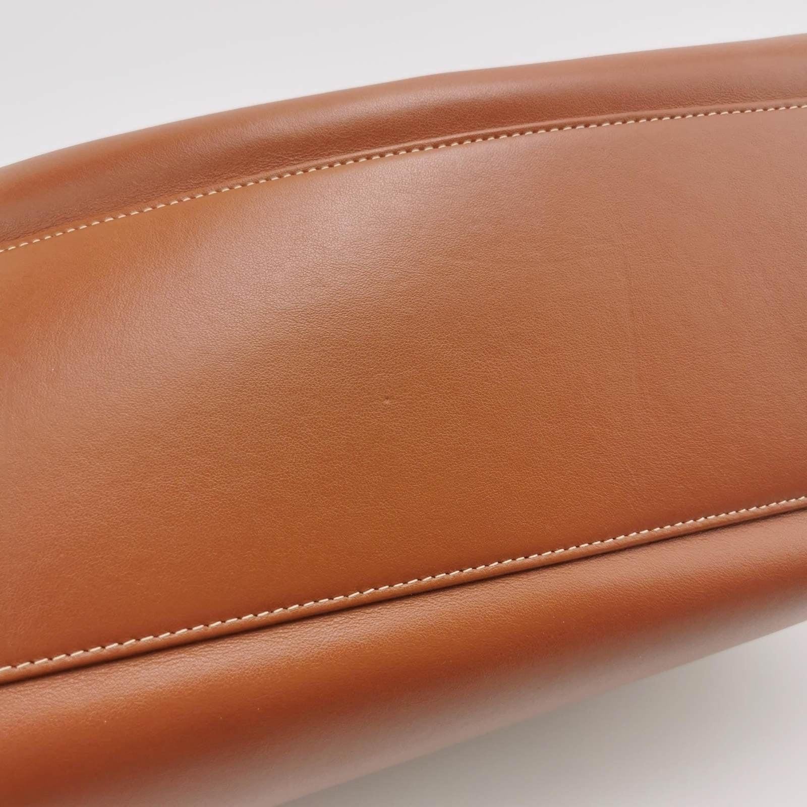 Celine Medoim Soft 16 Bag Caramel Natural Tan Smooth Calfskin Leather 4