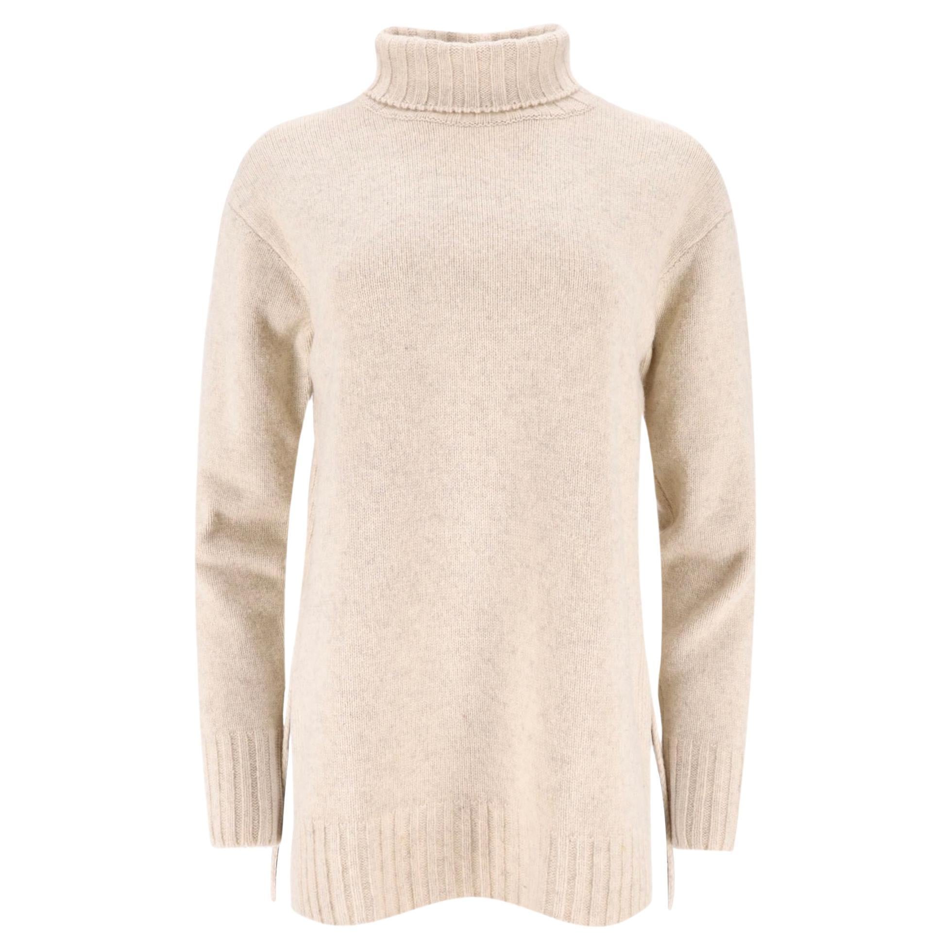 Maglione a collo alto in lana di Celine e Yak in vendita