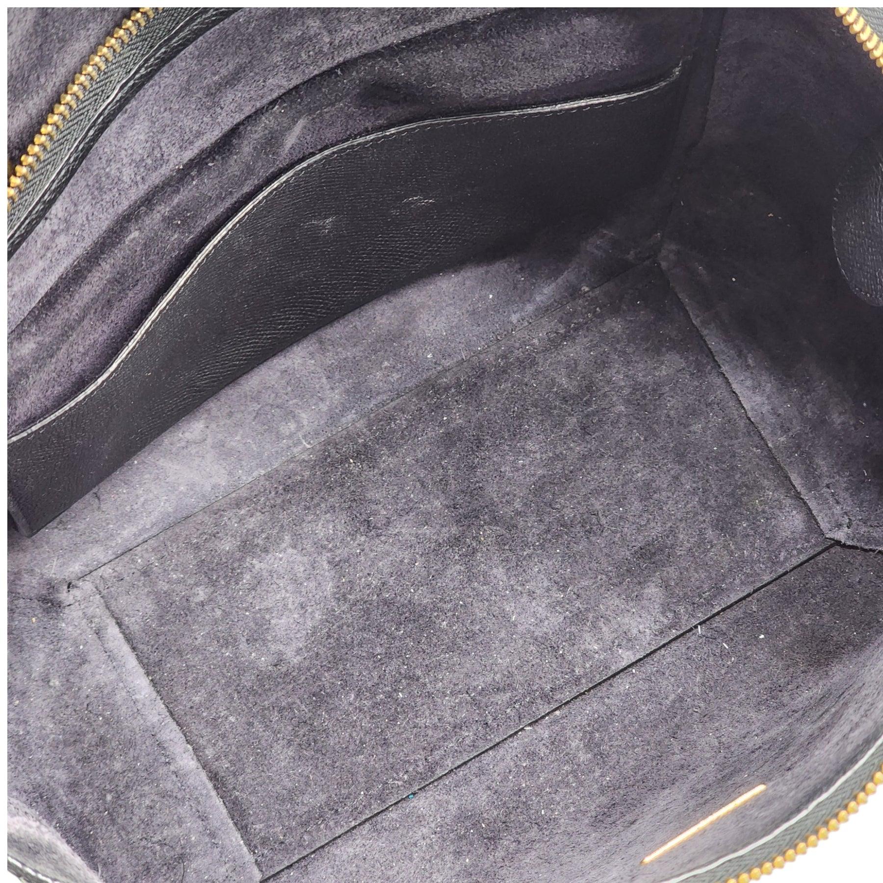 Women's Celine Micro Belt Bag Grained Calfskin Leather in Black