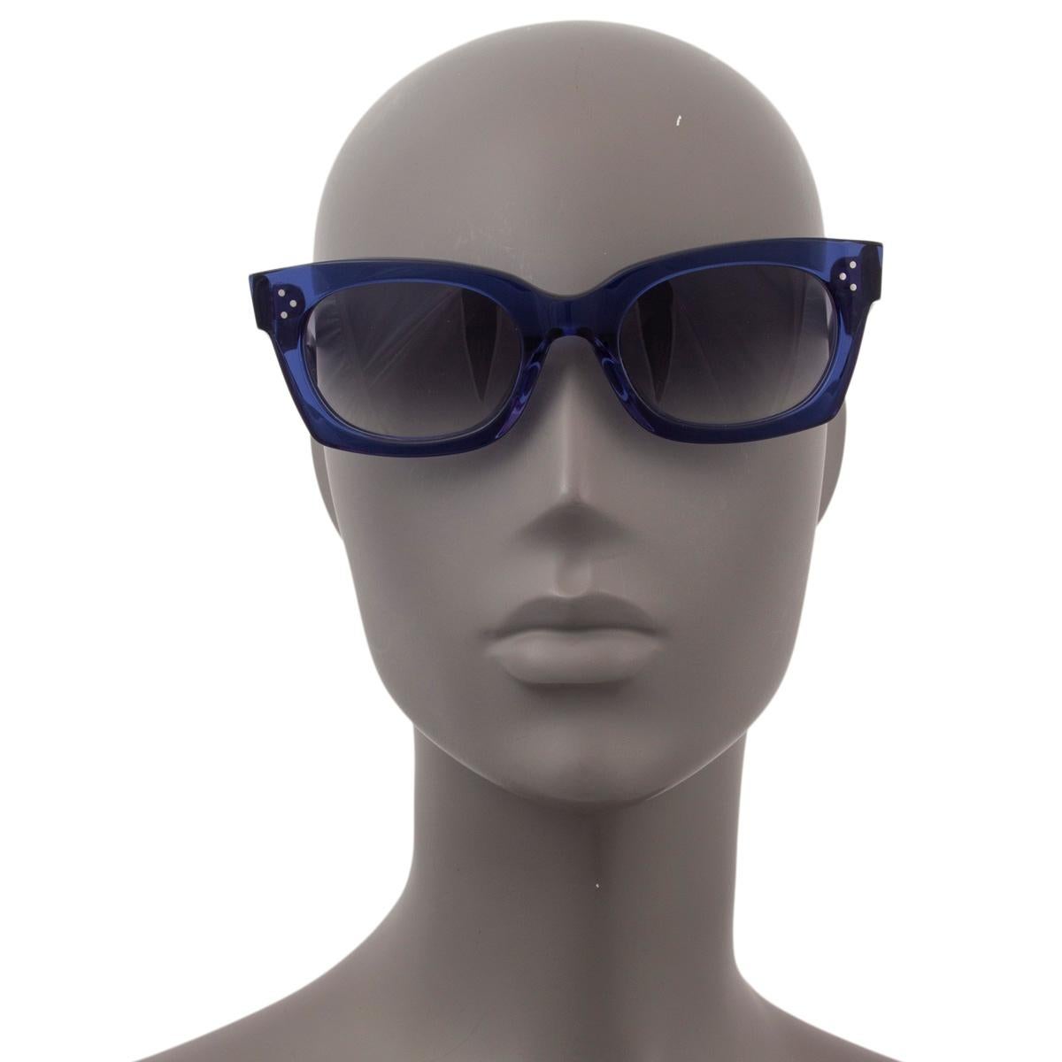 CELINE midnight blue transparent SOFIA Sunglasses CL41029/S 1