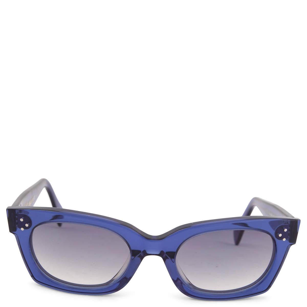 CELINE midnight blue transparent SOFIA Sunglasses CL41029/S