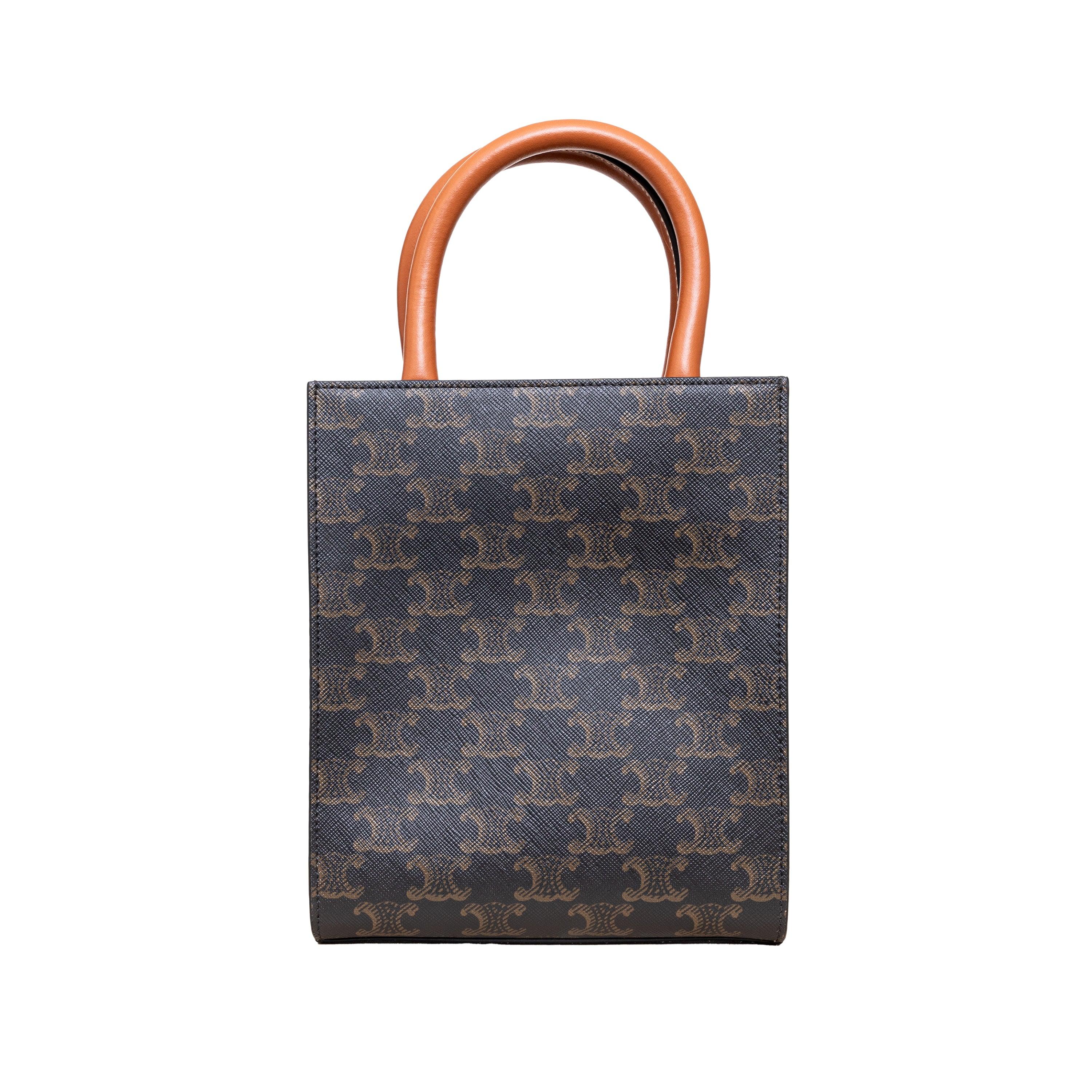 Gray Celine Mini Vertical Cabas Tote - '20s For Sale