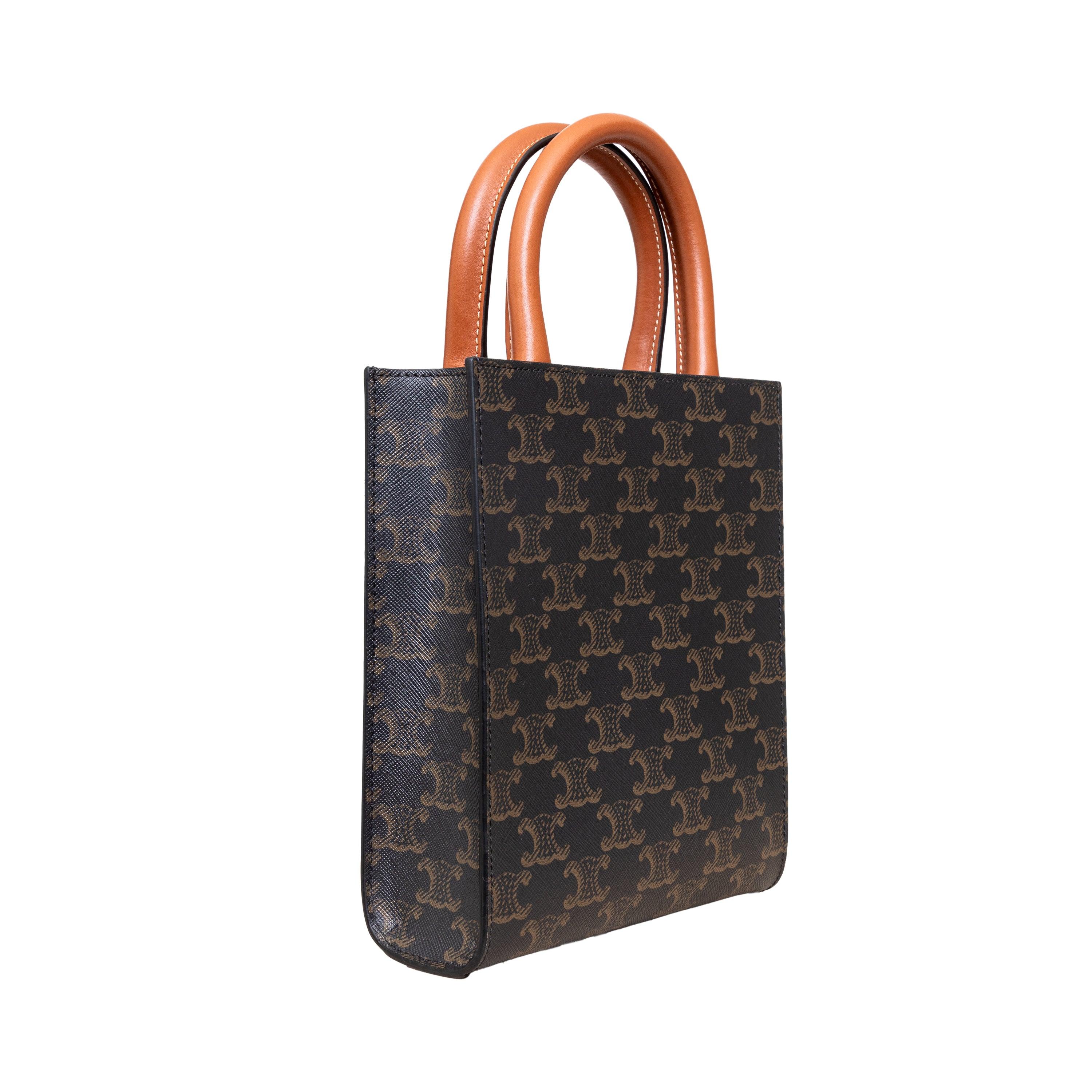 Celine Mini Vertical Cabas Tote - '20s In Excellent Condition For Sale In Milano, IT