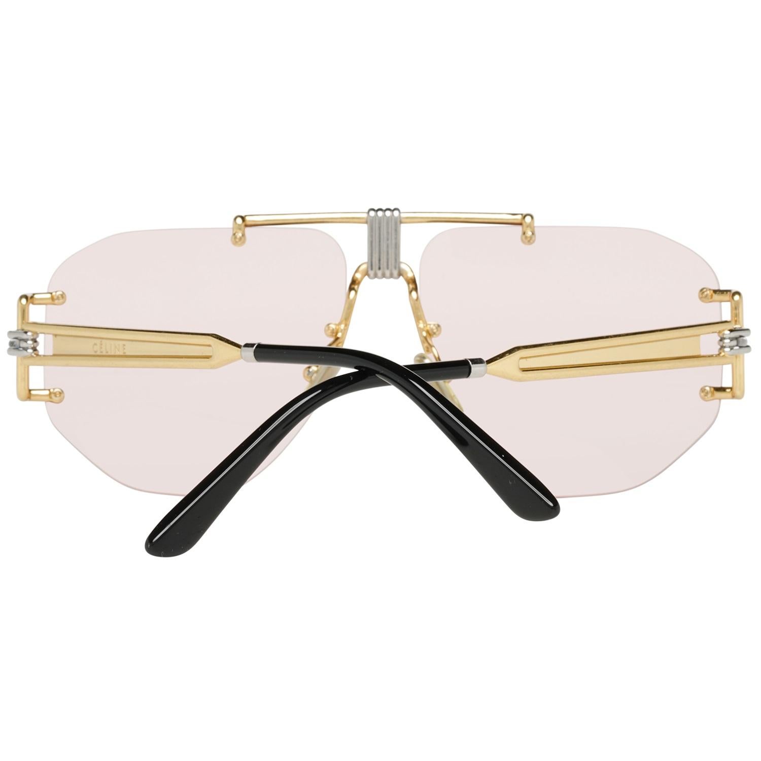 Celine Mint Women Gold Sunglasses CL40039U 5932S 59-14-139 mm In Excellent Condition In Rome, Rome