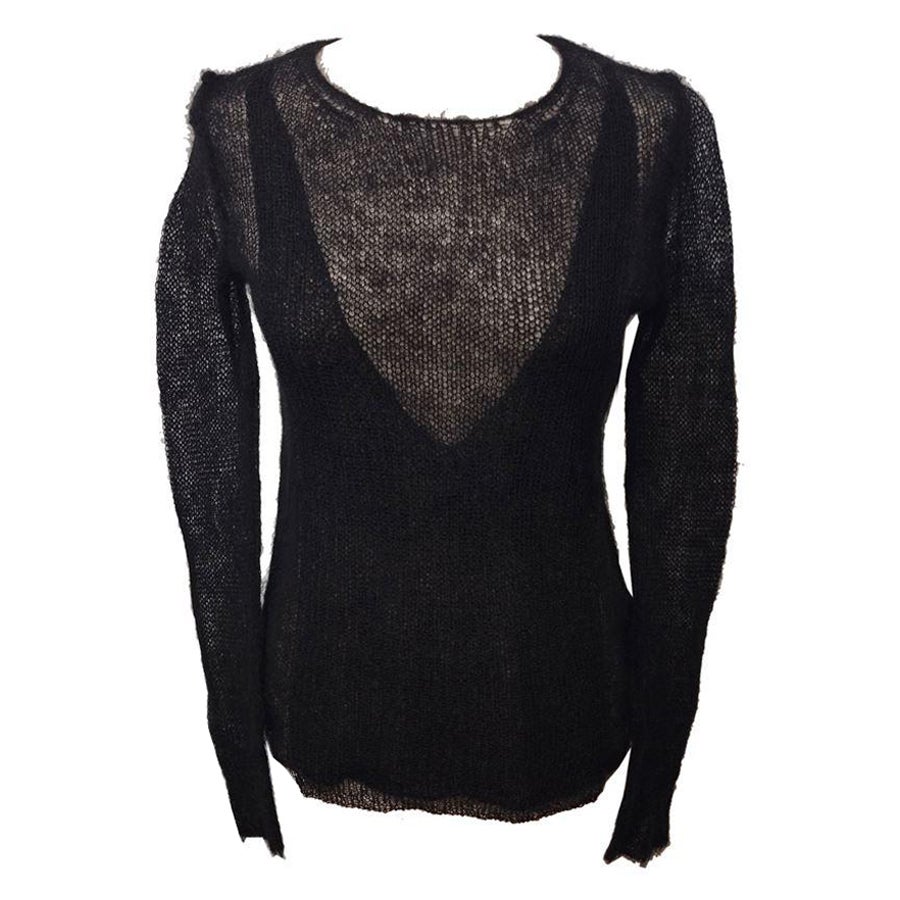 Céline Mohair pull size S