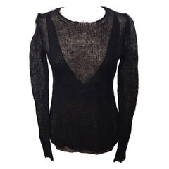 Céline Mohair pull size S